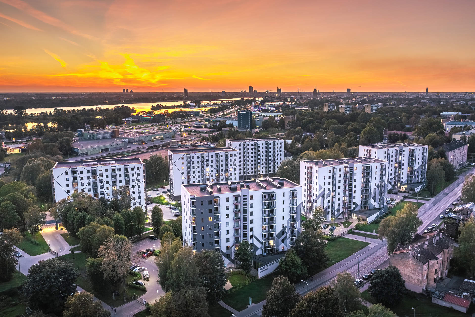 Jaunie projekti Rīgā "Krasta kvartāls"